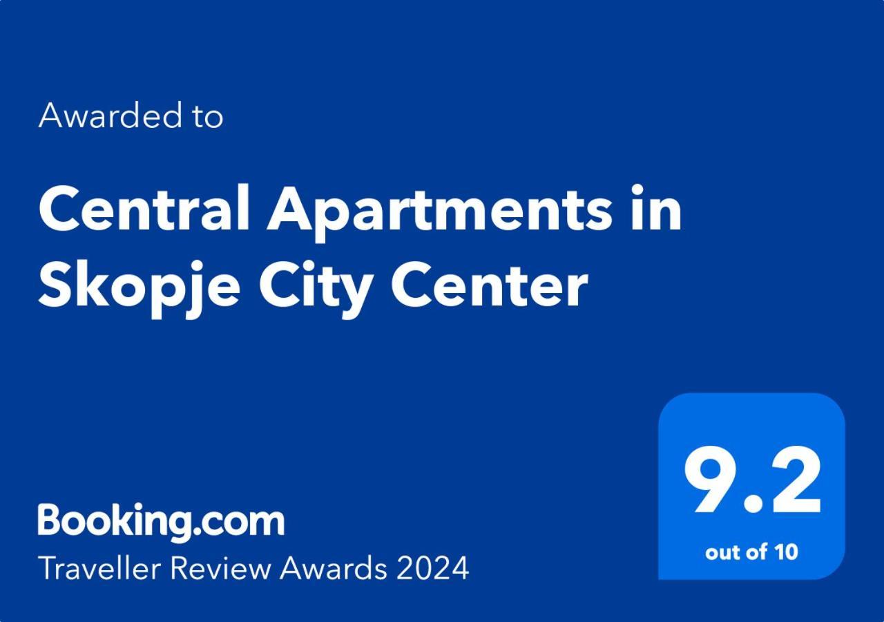 Central Apartments In Skopje City Center 외부 사진